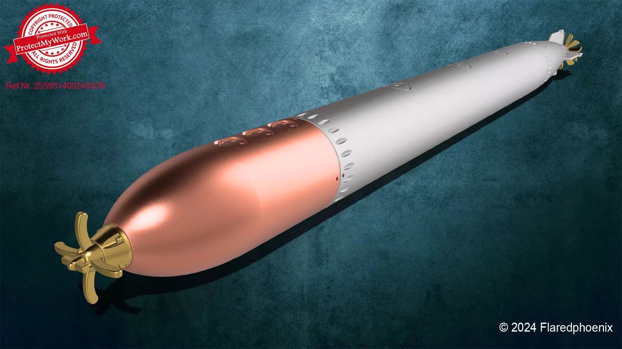 Torpedo G7e 3D print model_0