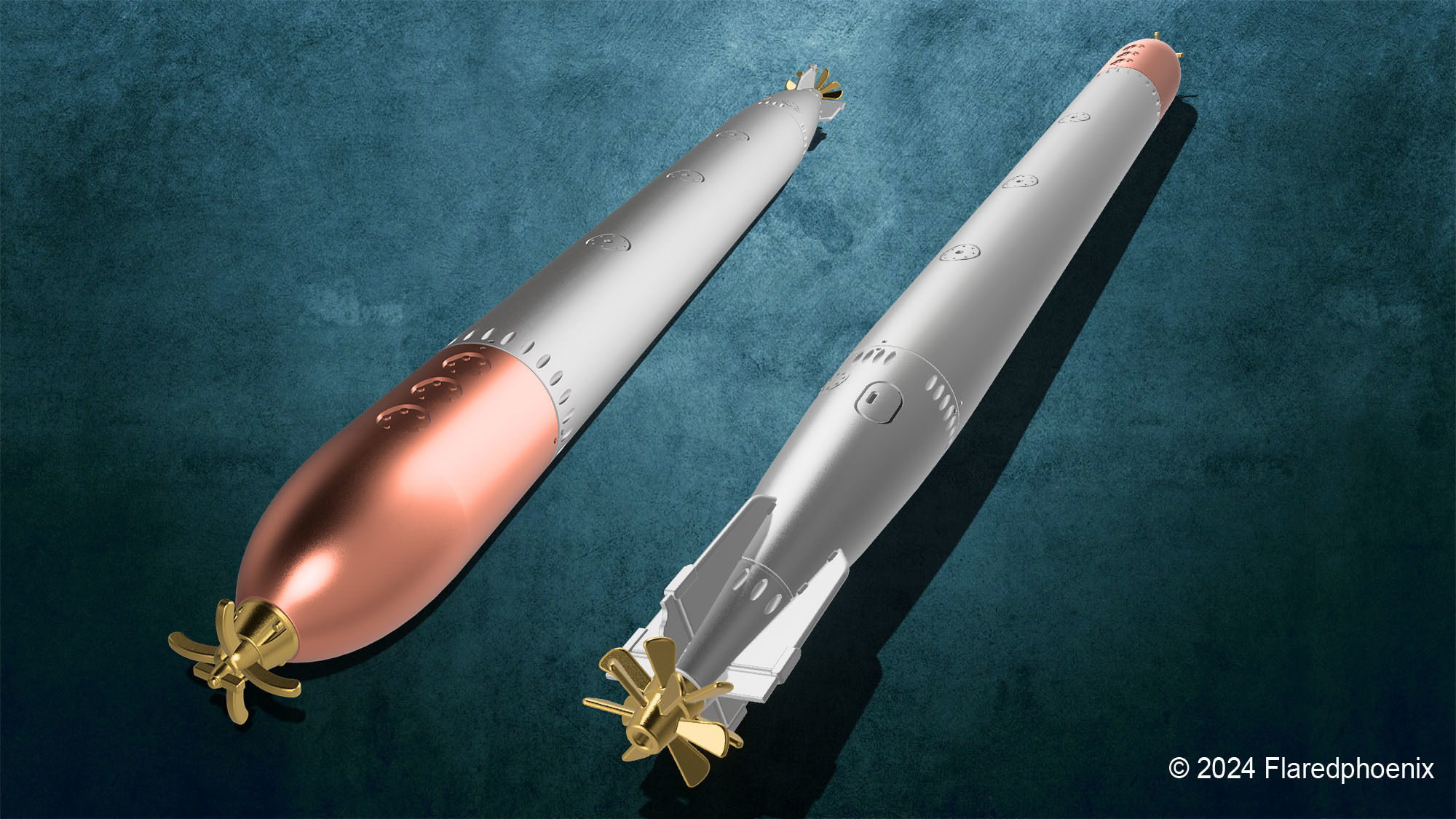 Torpedo G7e 3D print model_1