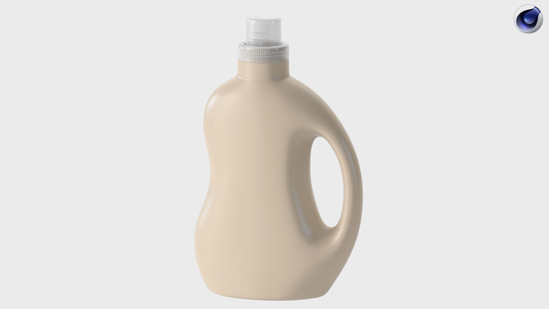 Laundry Detergent Low-poly 3D model_2