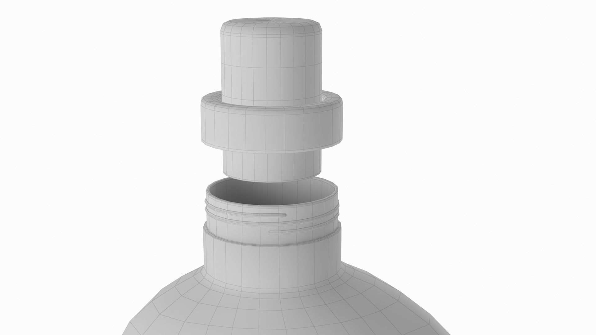 Laundry Detergent Low-poly 3D model_20