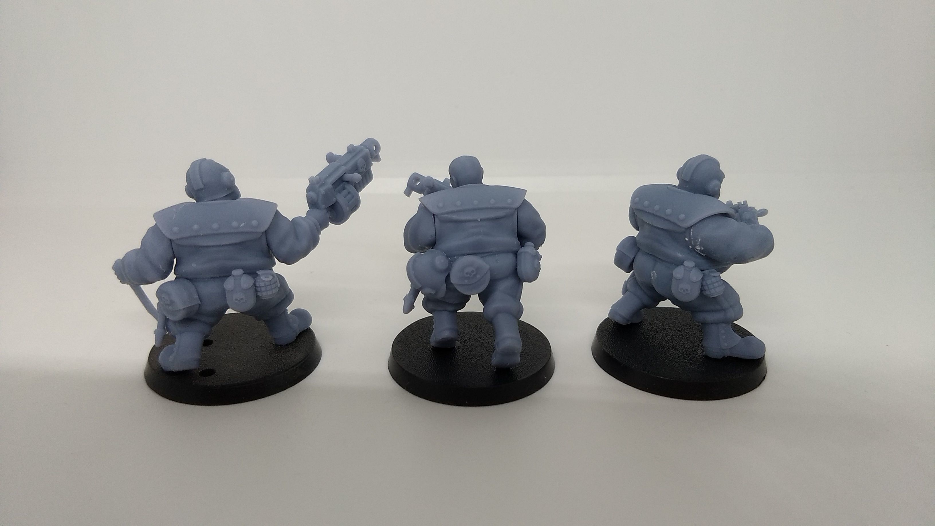 Hive City Guard Bullgryn Squad 3D print model_7