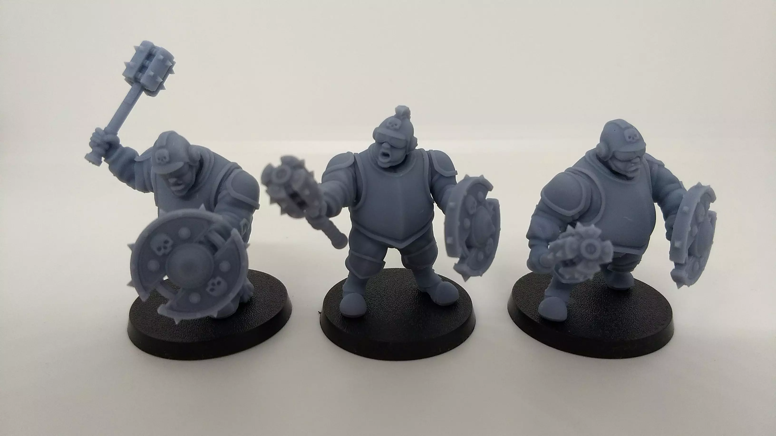 Hive City Guard Bullgryn Squad 3D print model_0