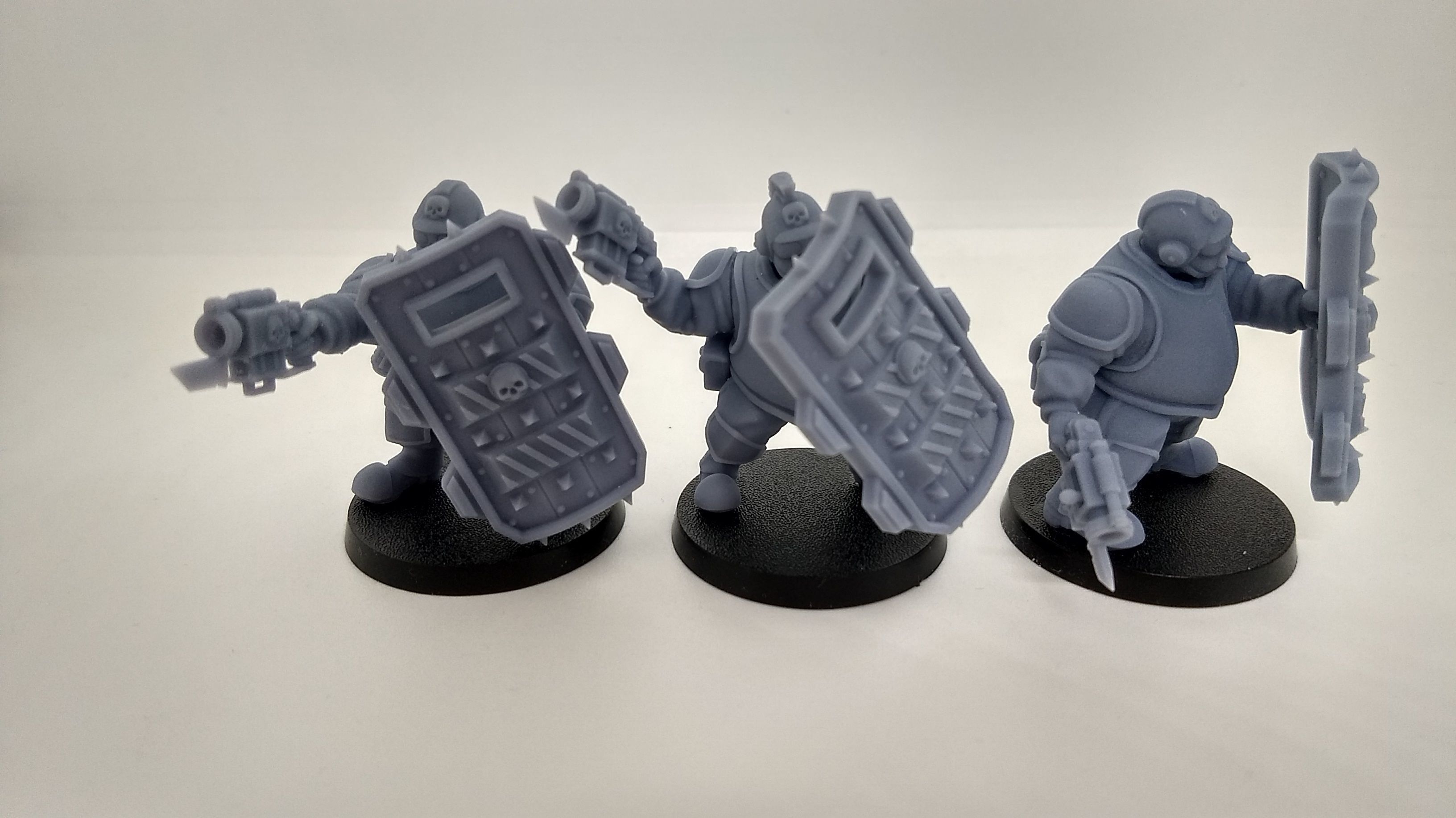 Hive City Guard Bullgryn Squad 3D print model_4