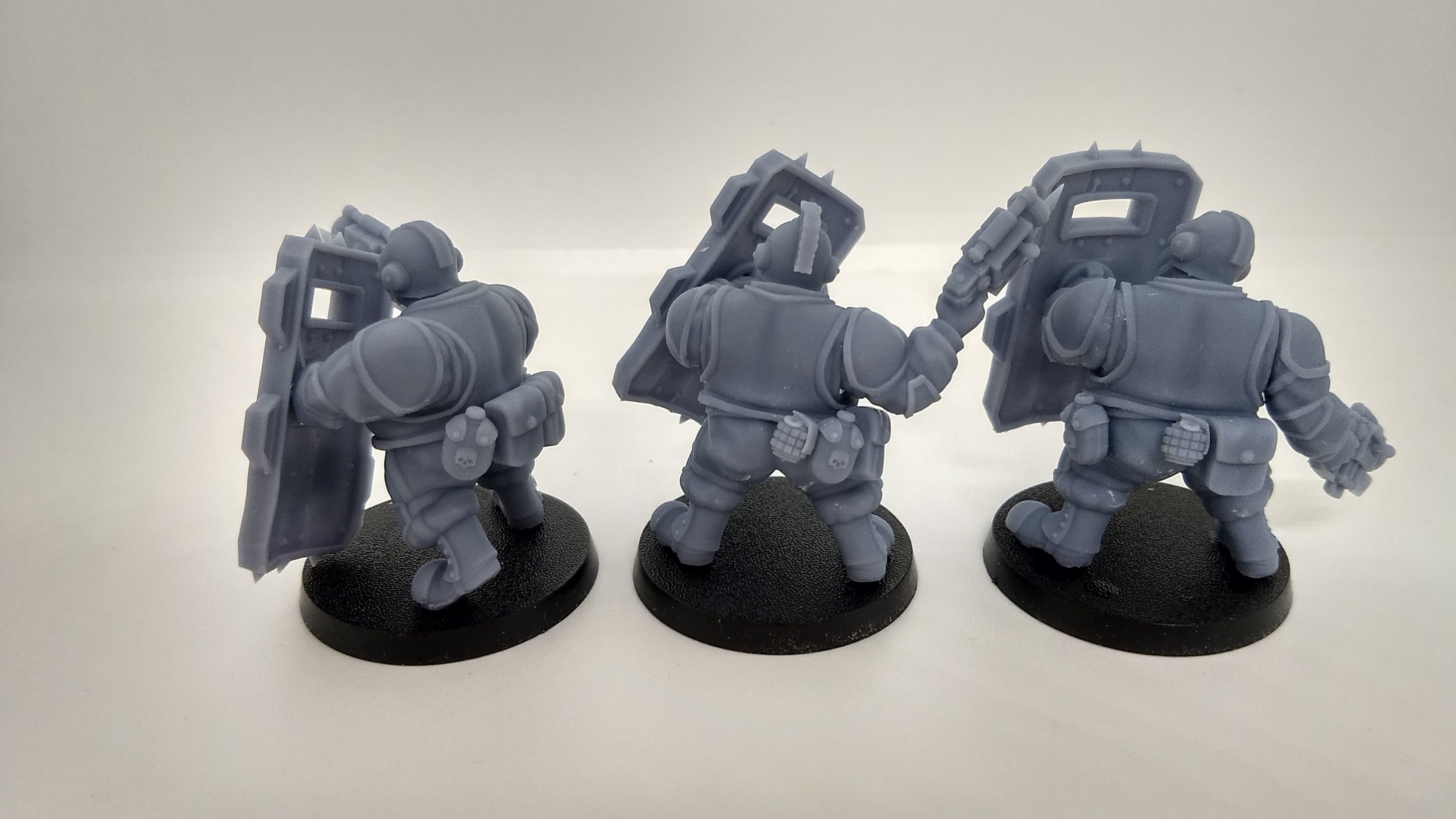 Hive City Guard Bullgryn Squad 3D print model_6