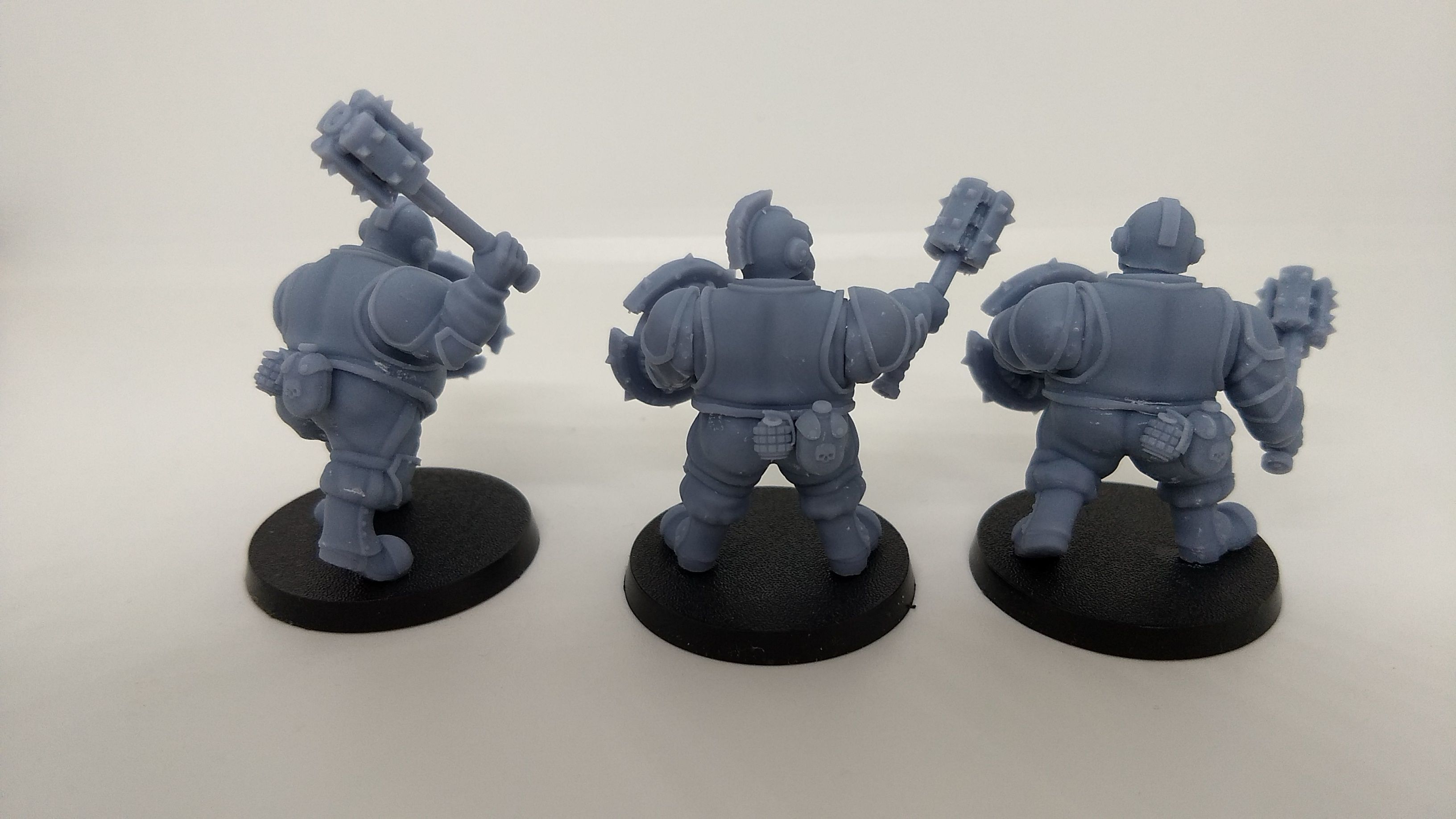 Hive City Guard Bullgryn Squad 3D print model_2