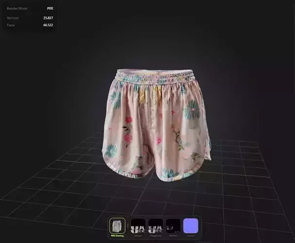 Kawaii Shorts PBR 4k 