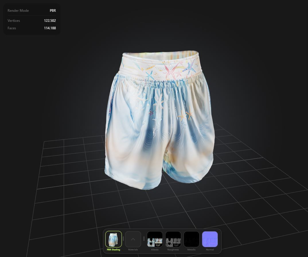 Swinwear PBR 4k  Low-poly 3D model_1