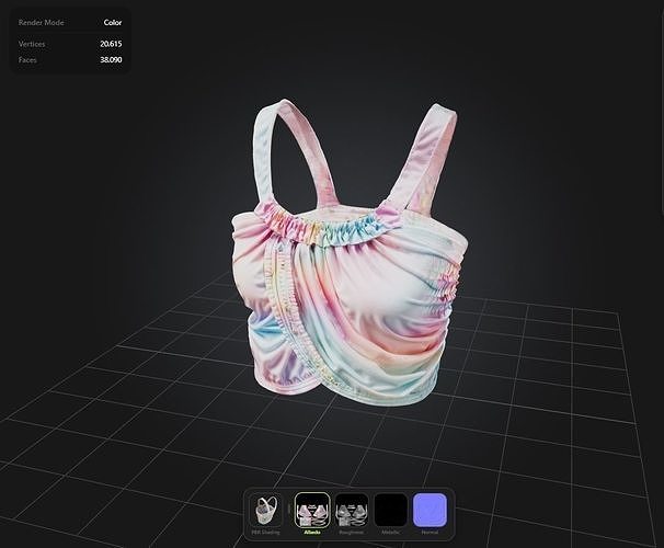 Kawaii  Top PBR 4k Low-poly 3D model