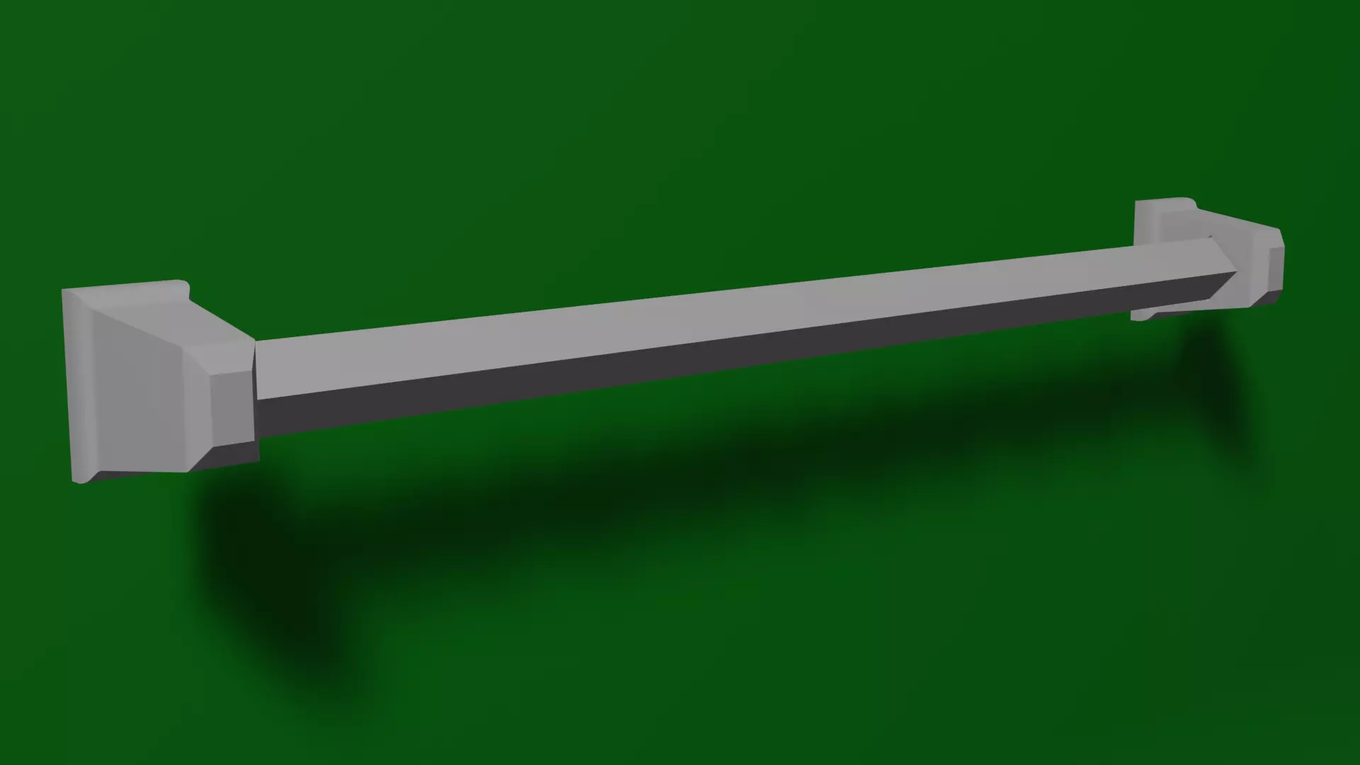 Towel bar Free low-poly 3D model