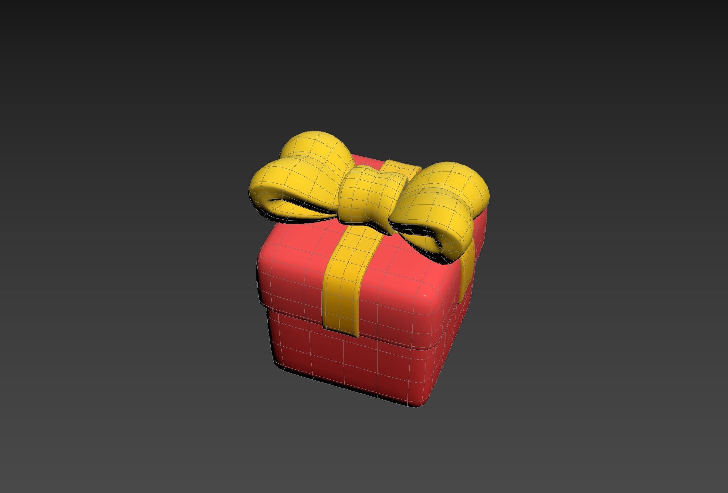 Gift Box 3D model_28