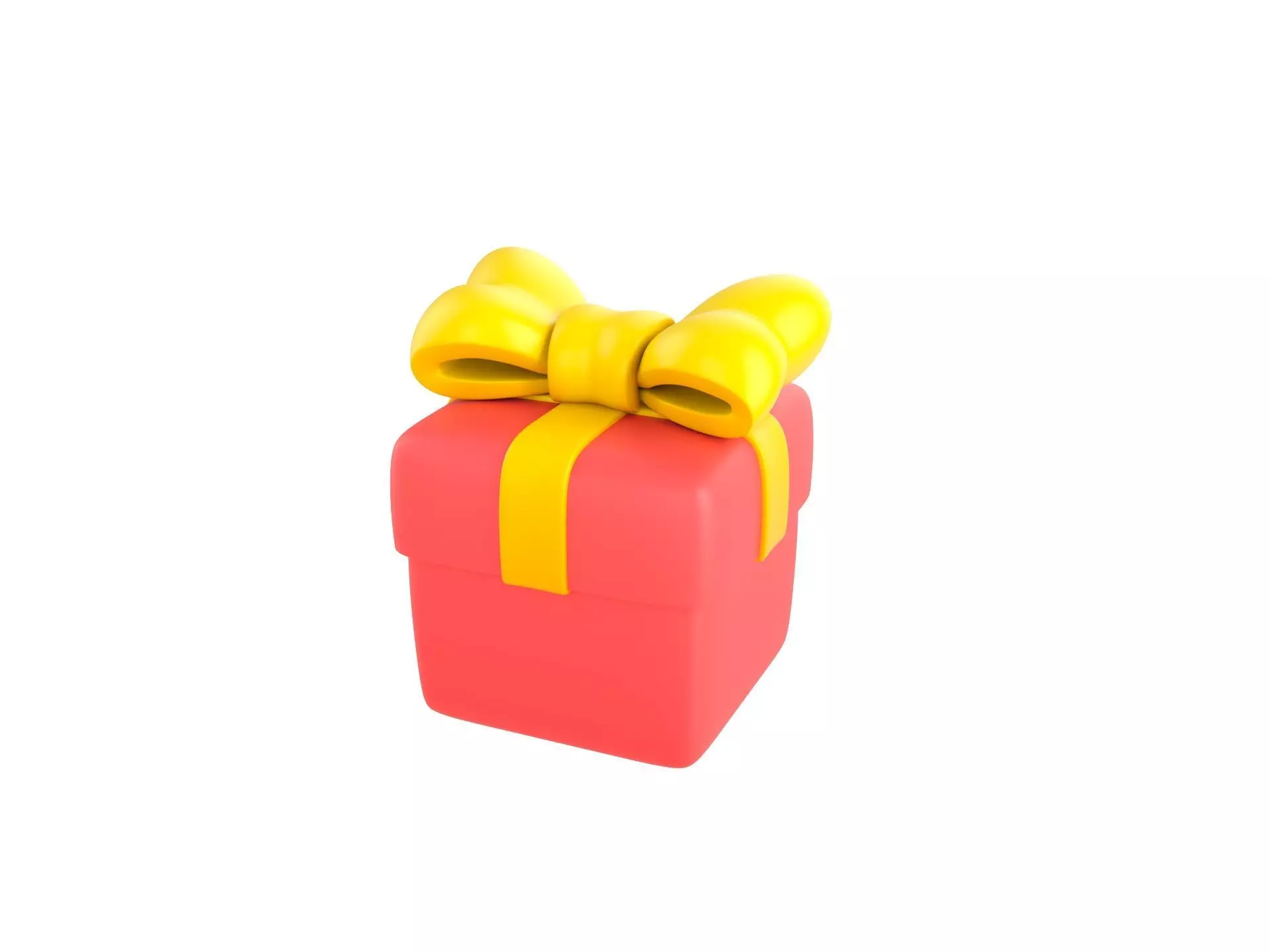 Gift Box 3D model_0