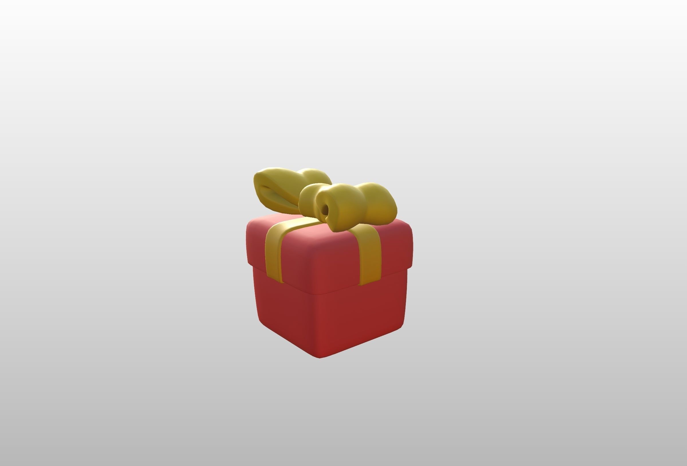 Gift Box 3D model_15