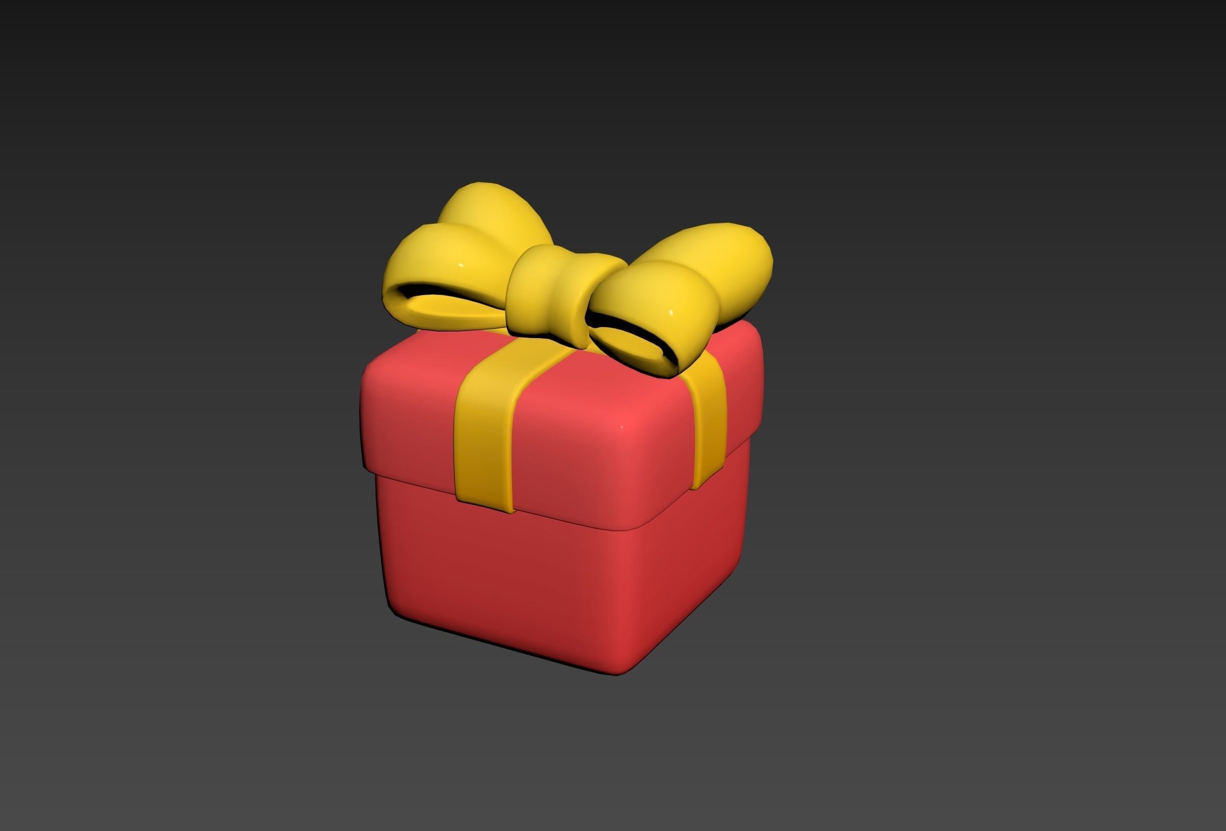 Gift Box 3D model_19