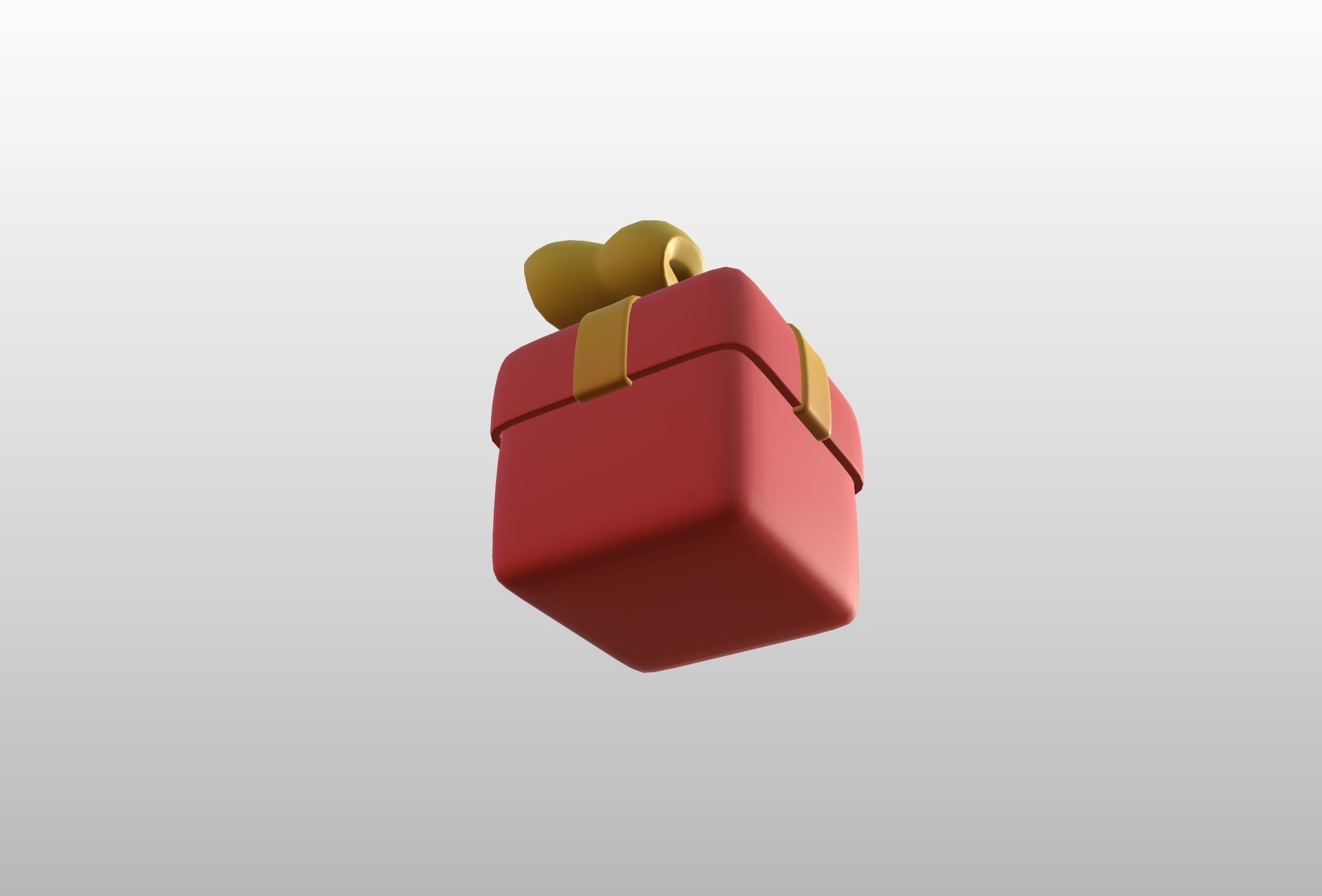 Gift Box 3D model_13