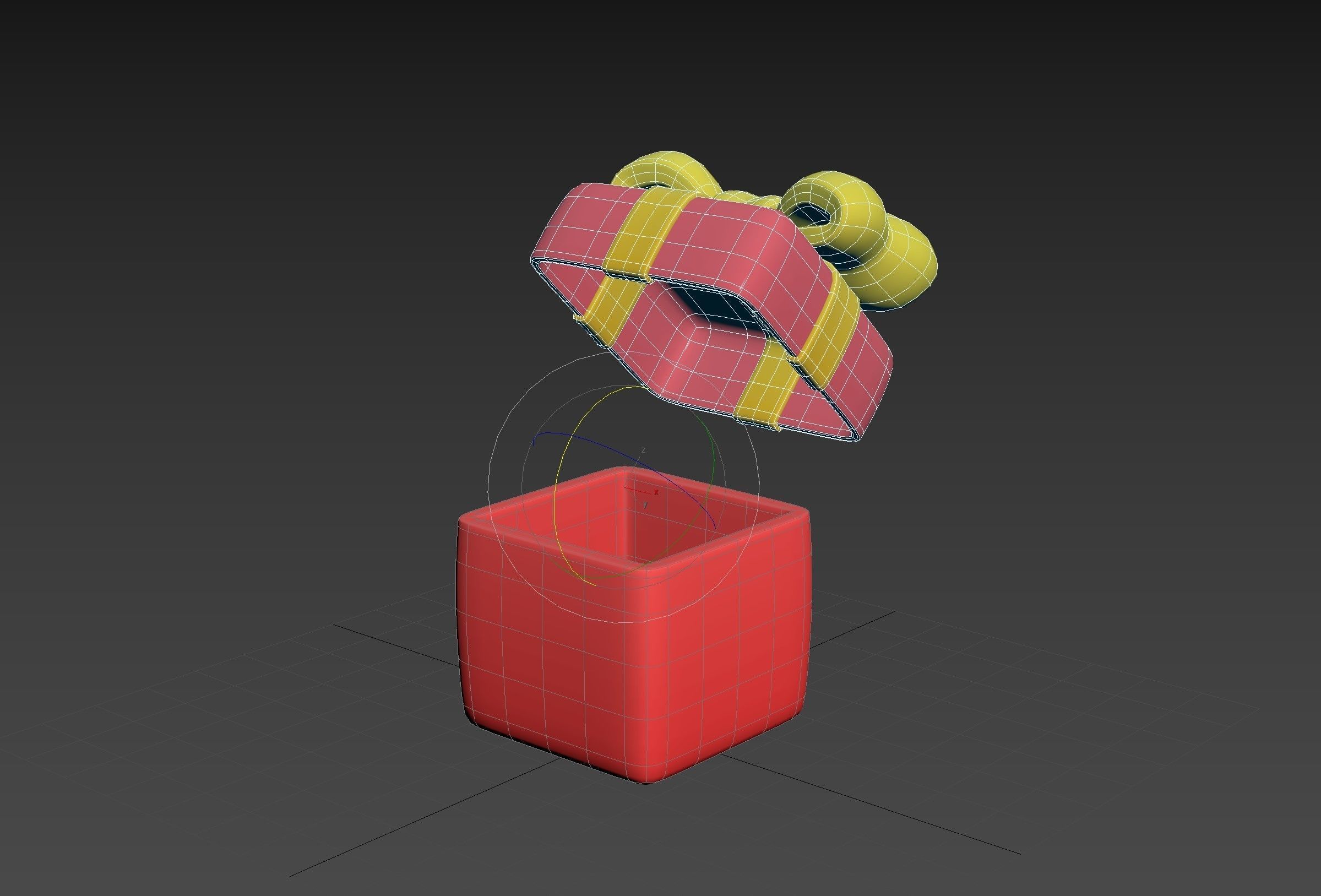Gift Box 3D model_32