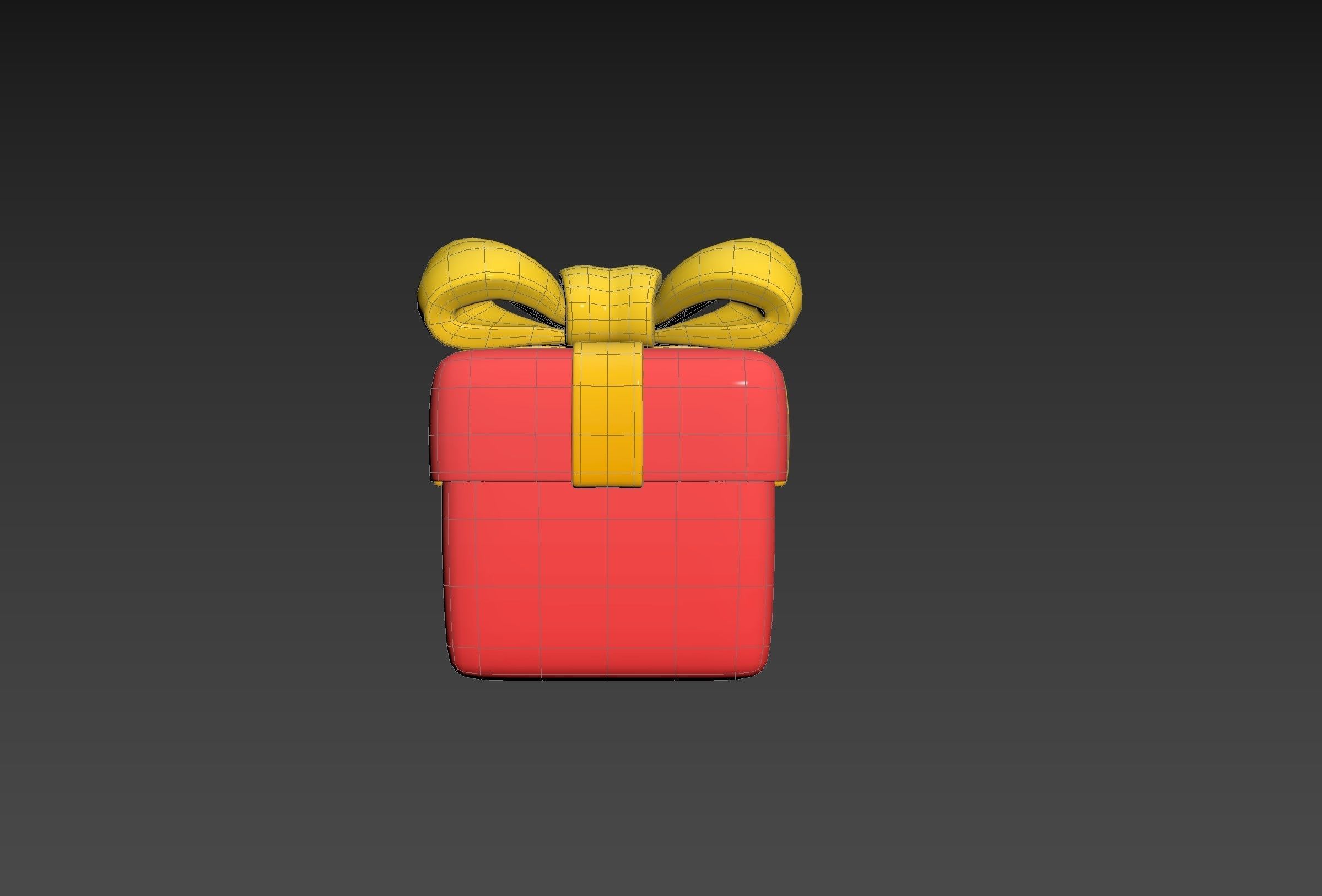 Gift Box 3D model_22