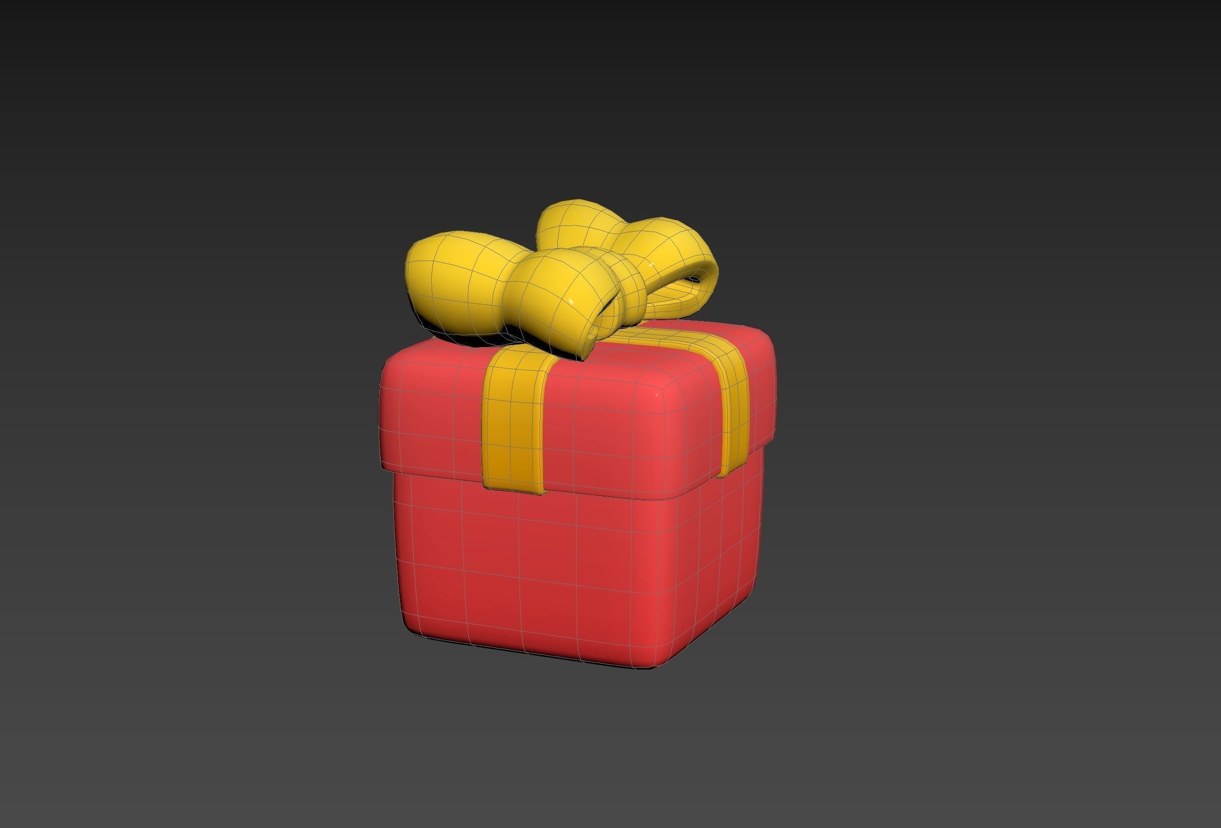Gift Box 3D model_25