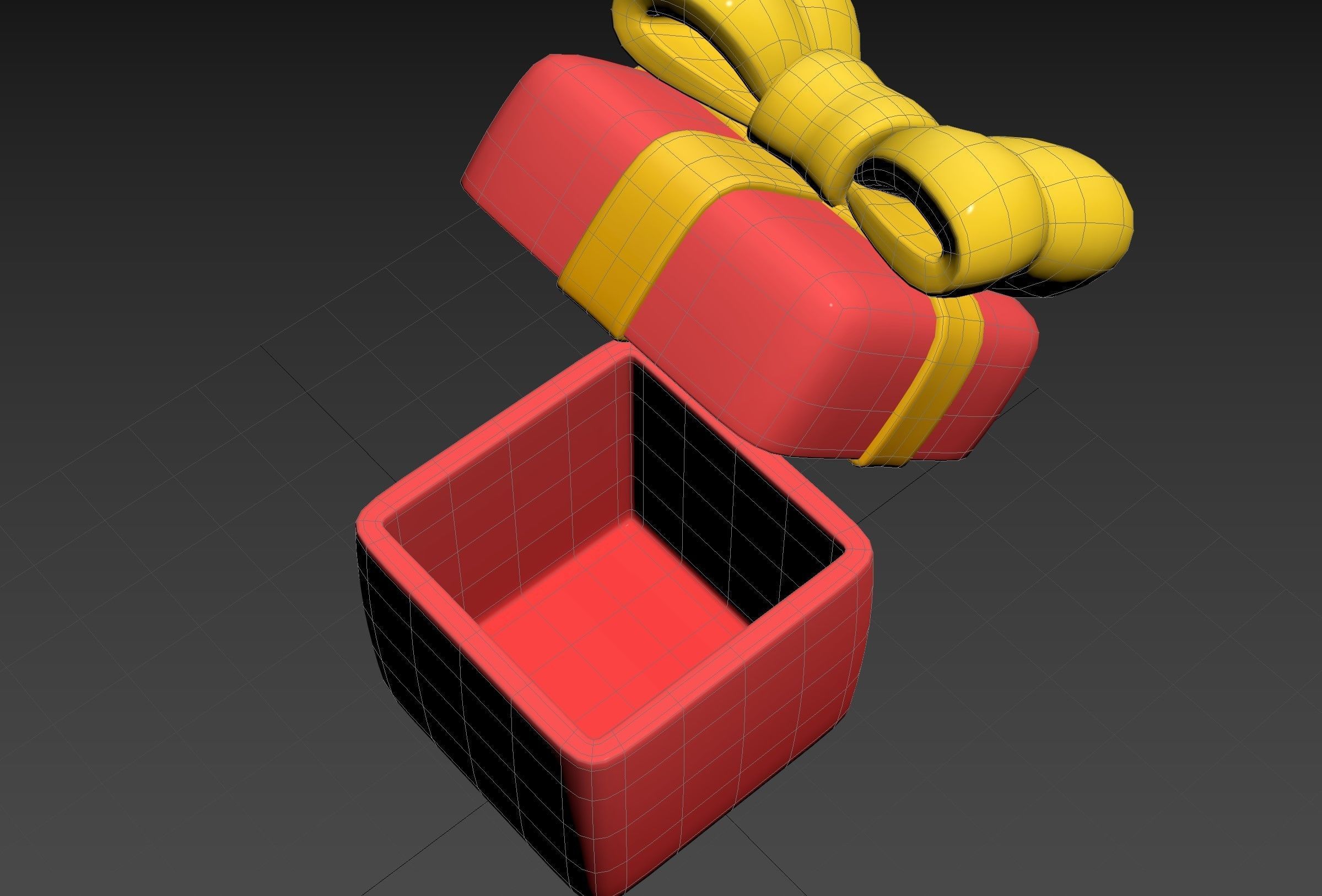 Gift Box 3D model_34