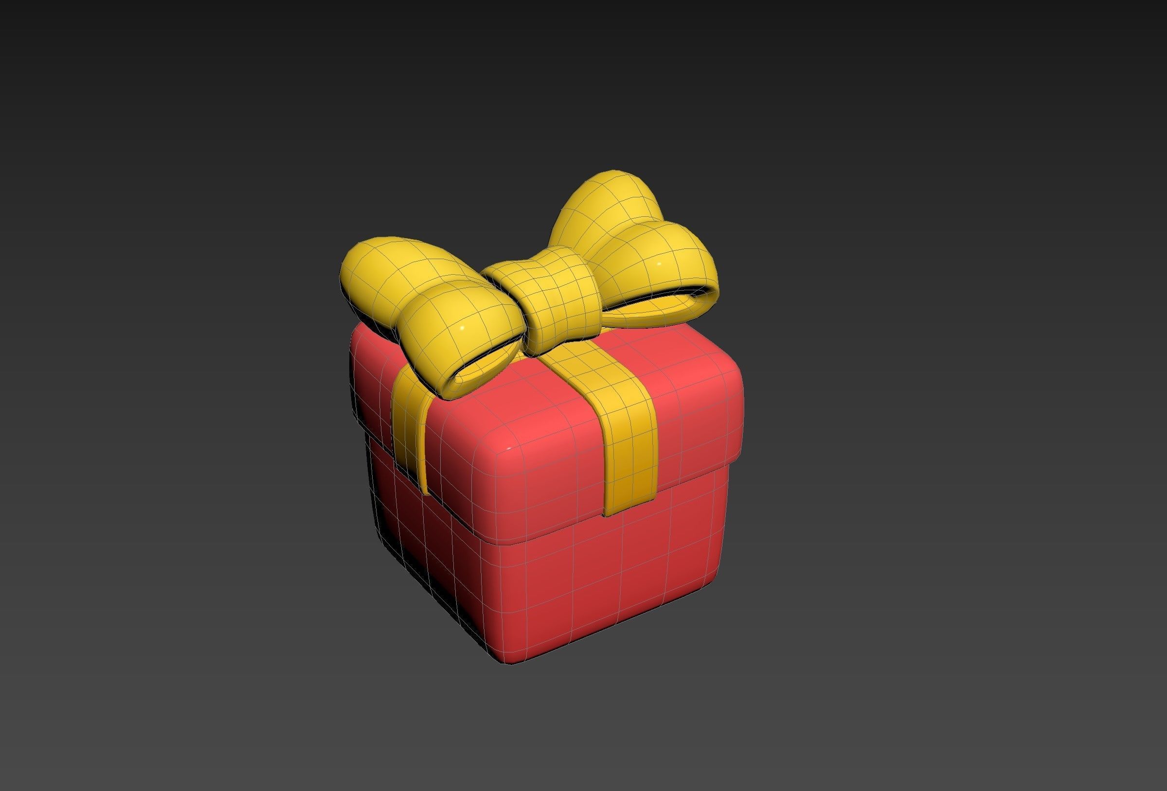 Gift Box 3D model_24