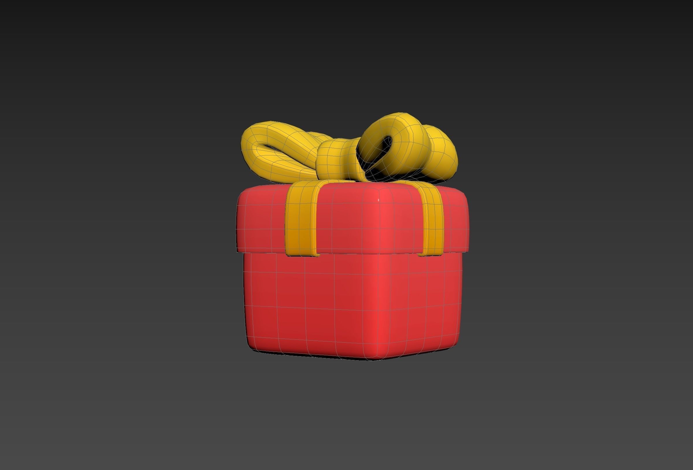 Gift Box 3D model_29