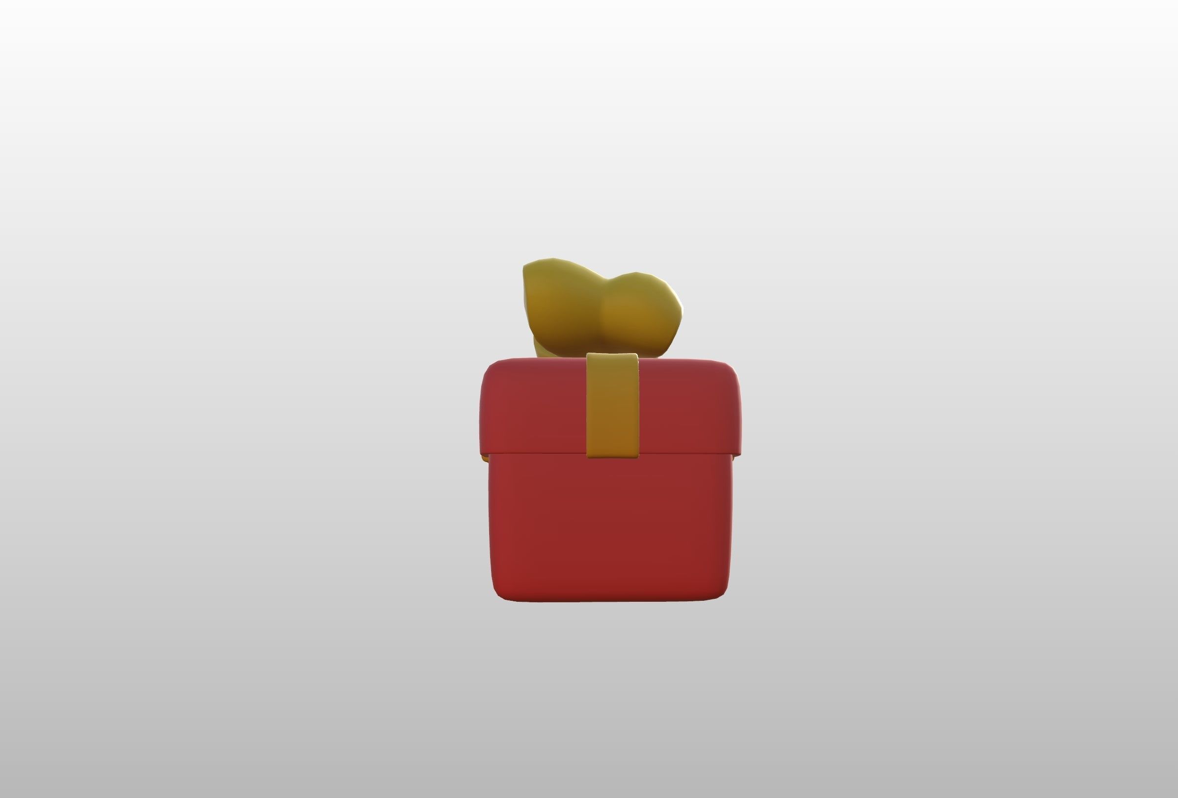 Gift Box 3D model_14