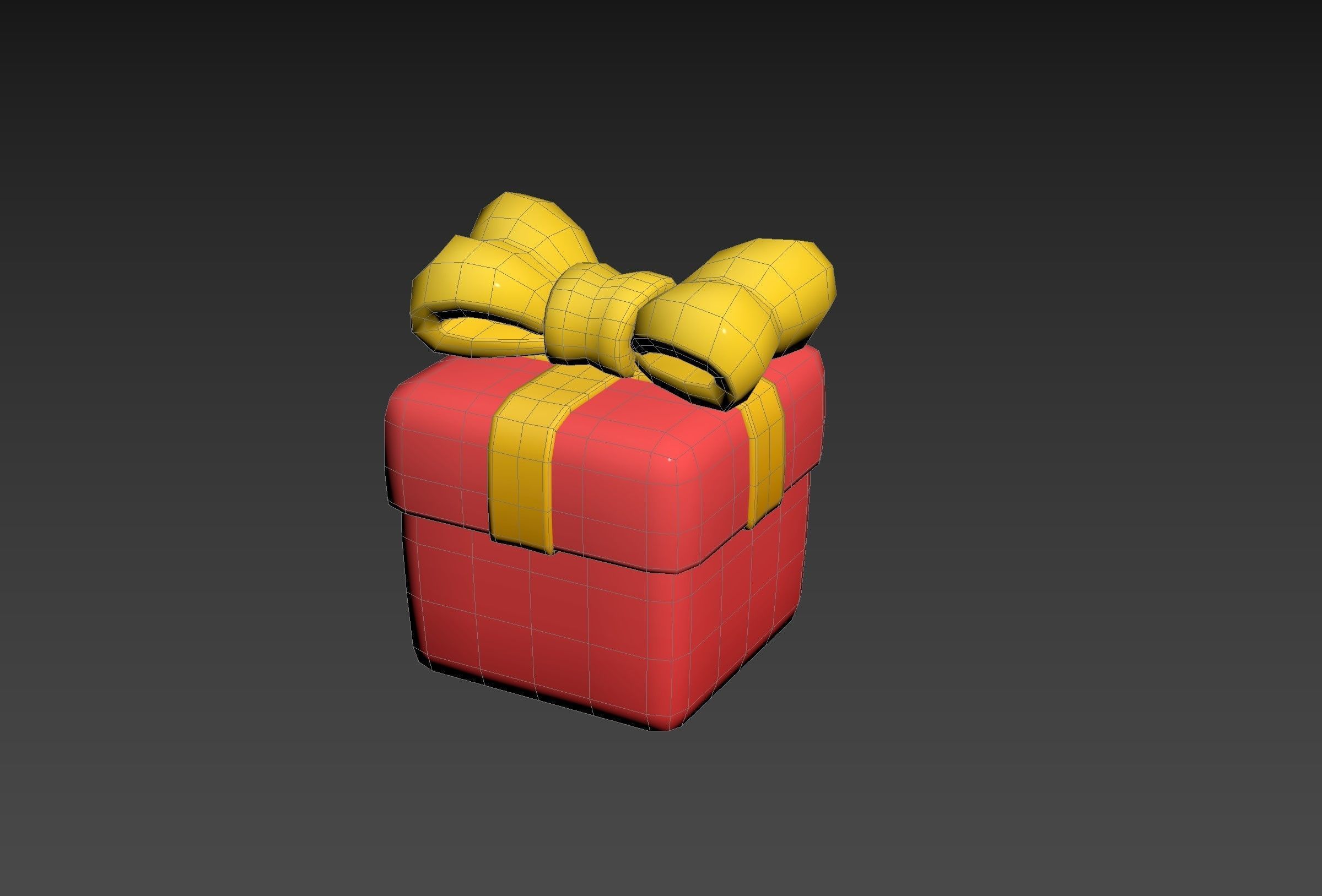Gift Box 3D model_20