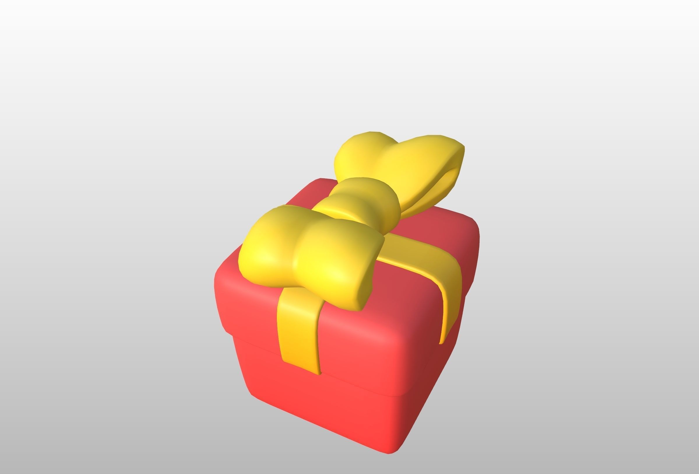 Gift Box 3D model_17