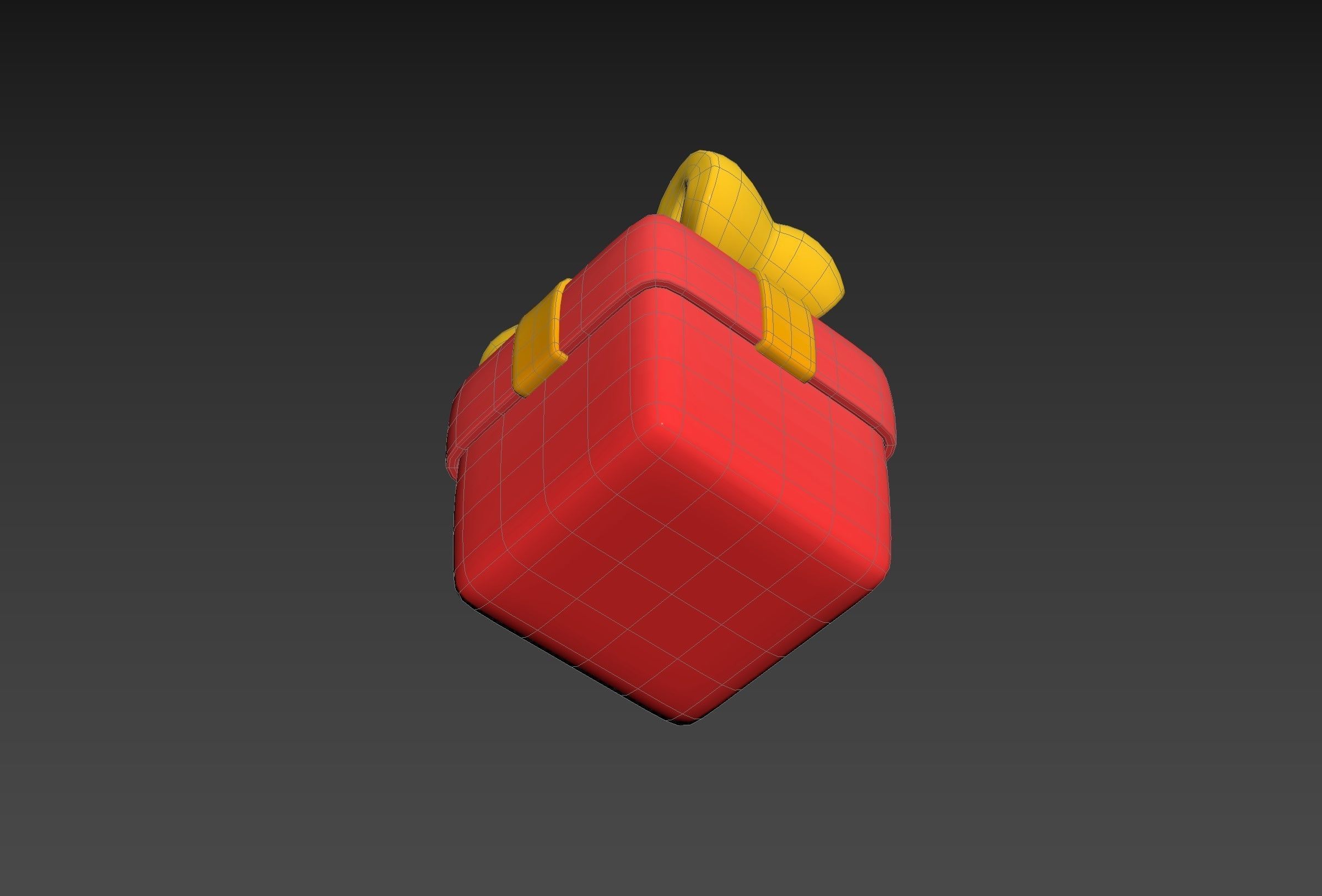 Gift Box 3D model_27