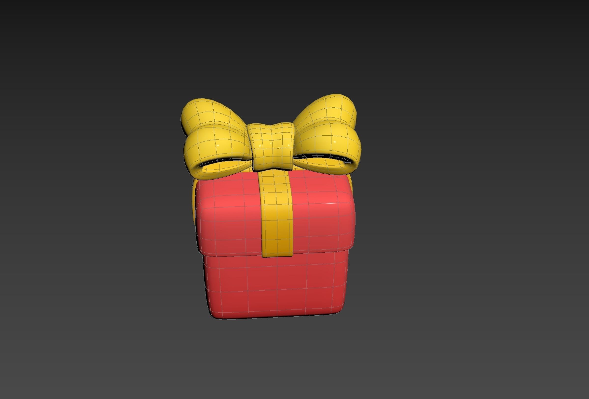 Gift Box 3D model_23