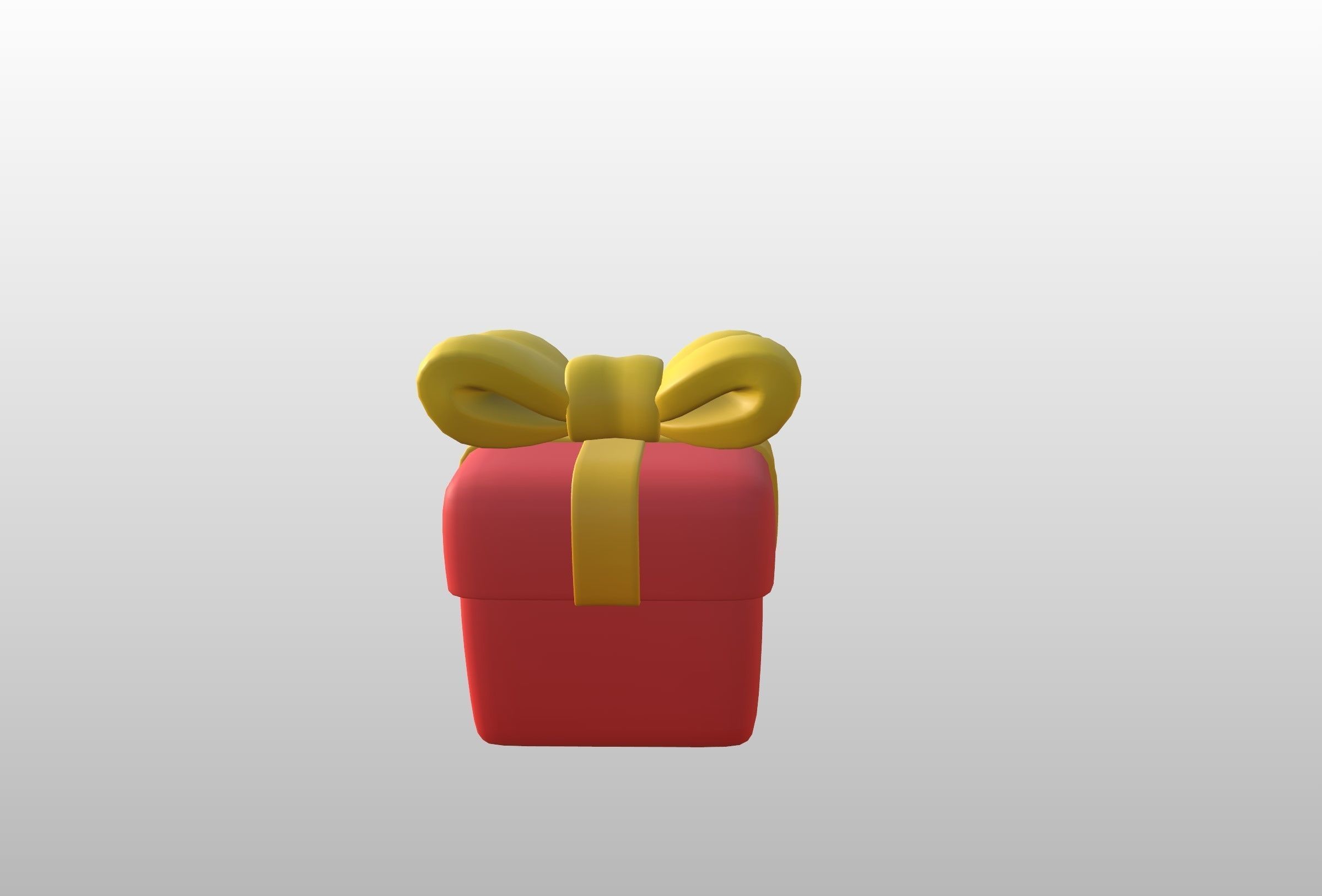 Gift Box 3D model_16