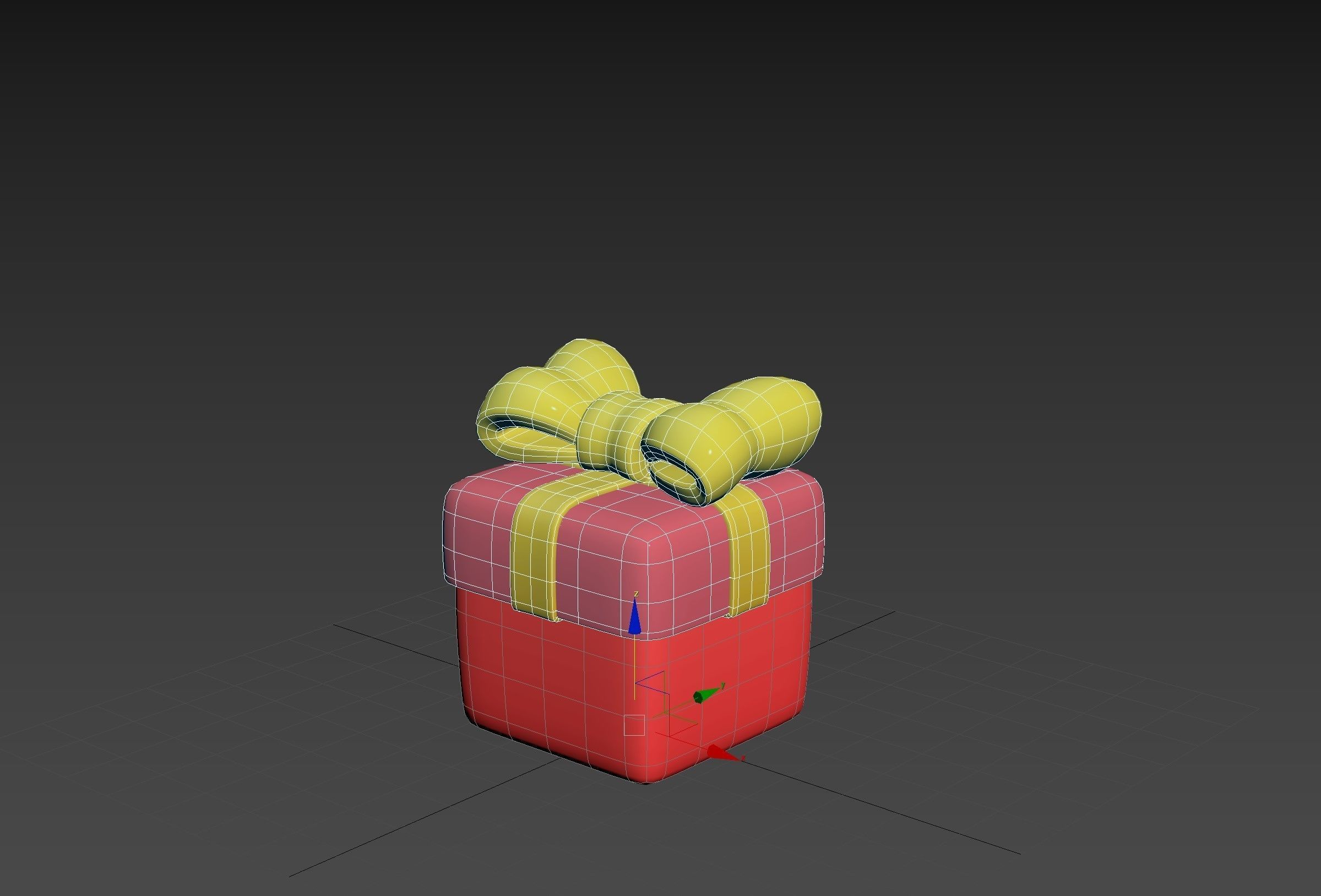 Gift Box 3D model_31