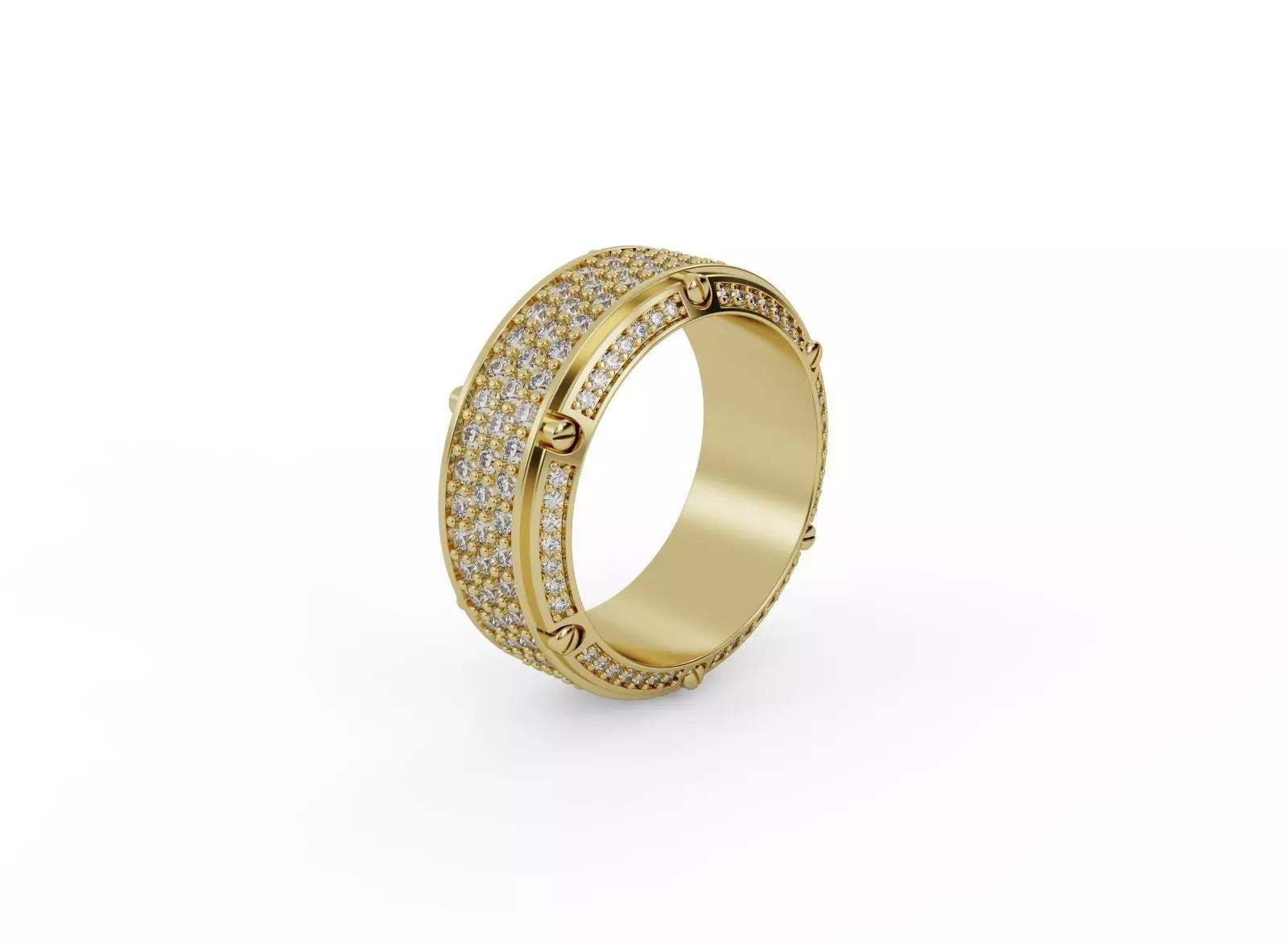 Man ring 030 3D print model