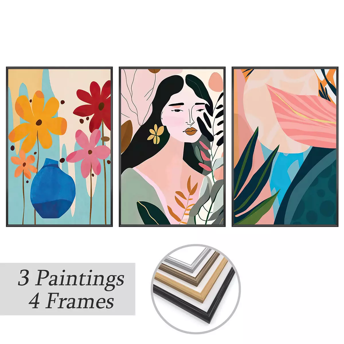 Wall Art Set 4293 3D model_0