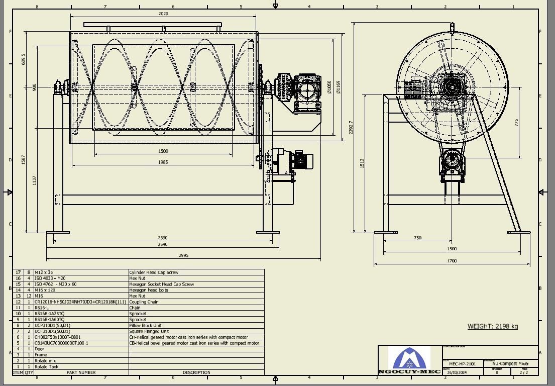 Compost Mixer 3D print model_7