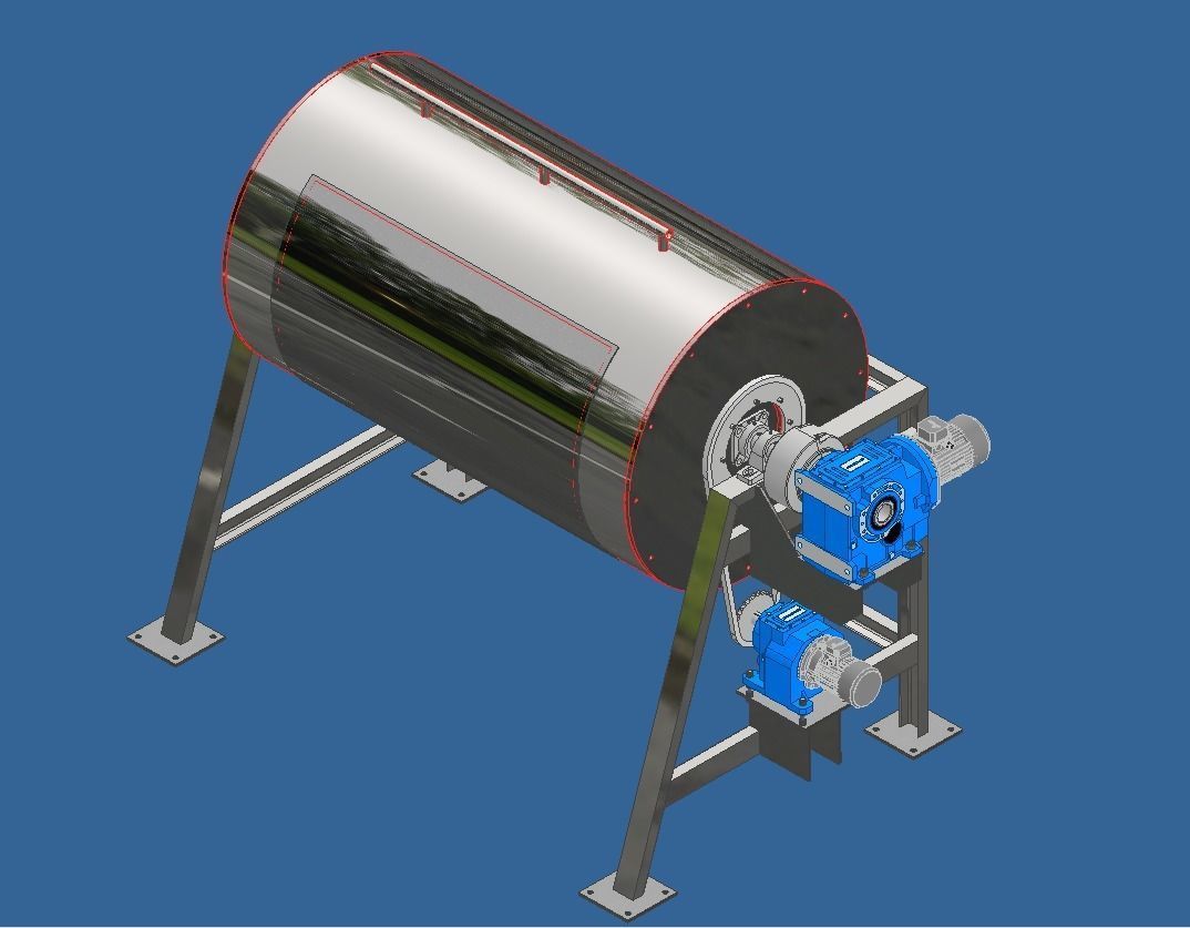 Compost Mixer 3D print model_1