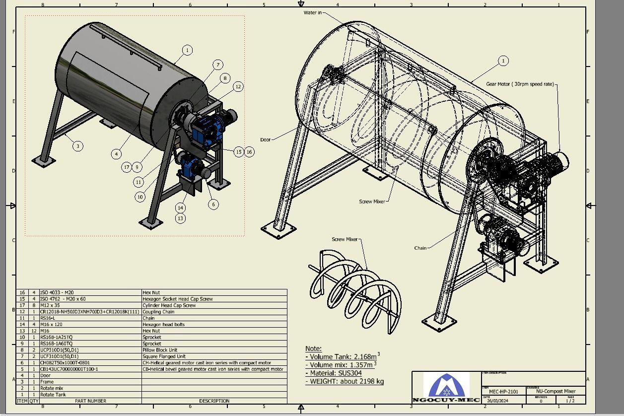Compost Mixer 3D print model_6