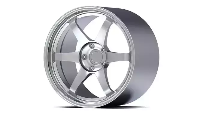 Volk Rays TE37 SL 1-24 Scale 3D print model