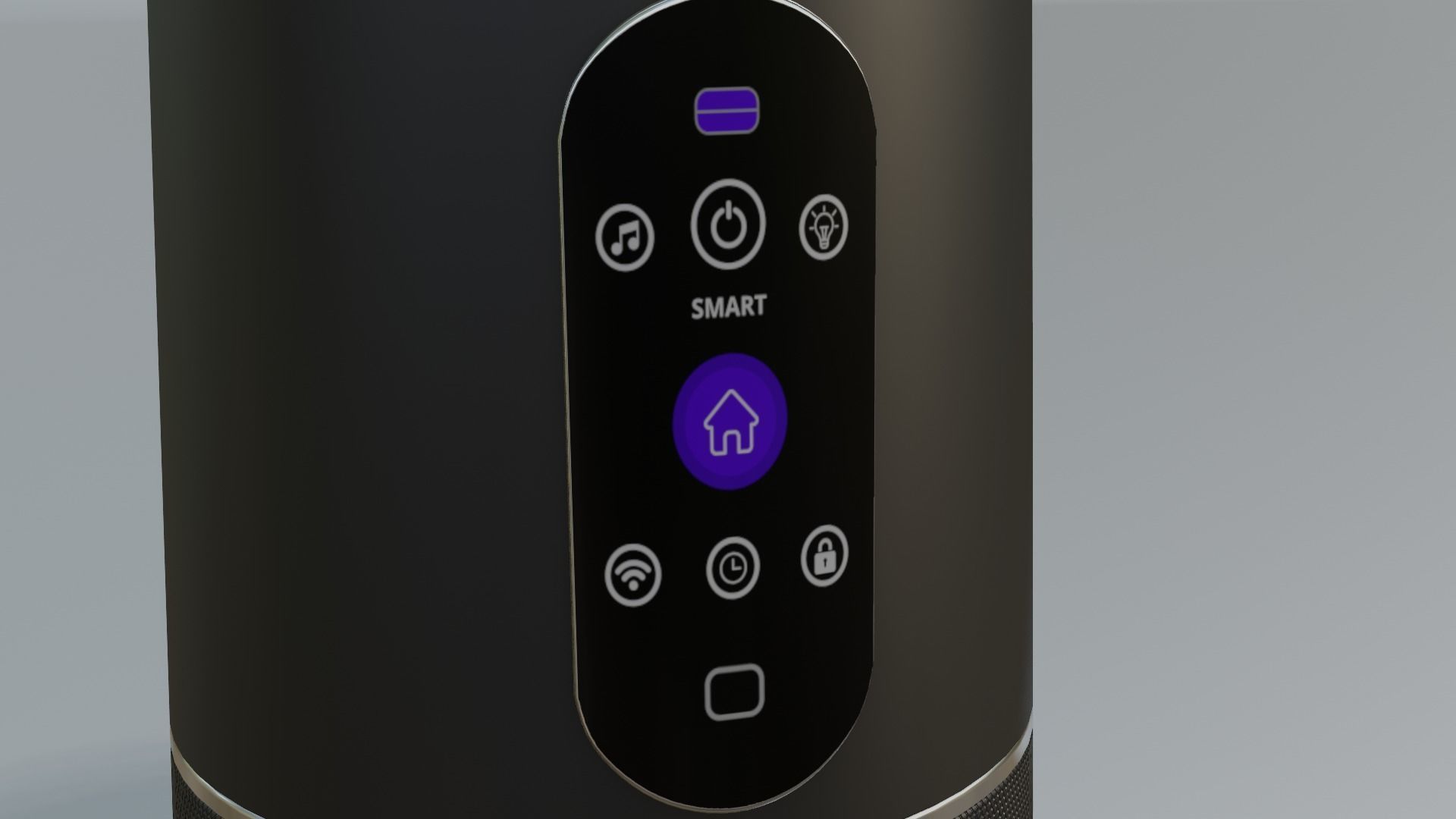 Smart Home Hub Low-poly 3D model_3