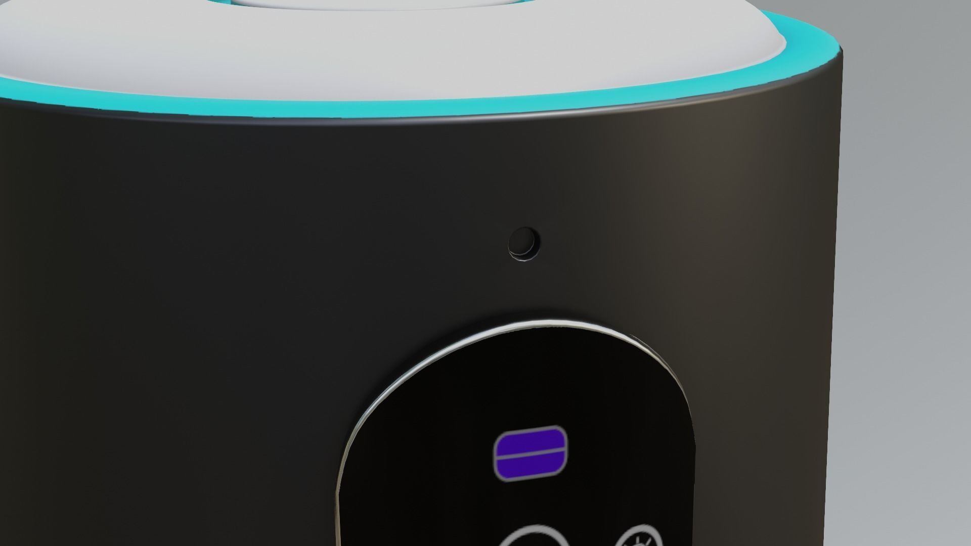 Smart Home Hub Low-poly 3D model_4