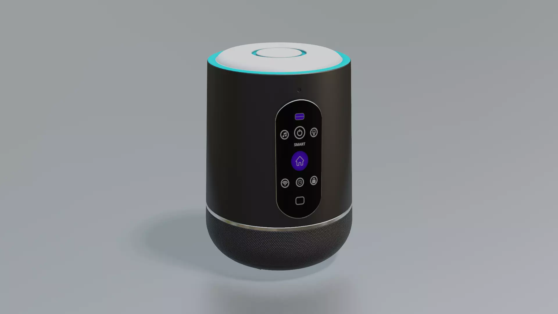 Smart Home Hub Low-poly 3D model_0