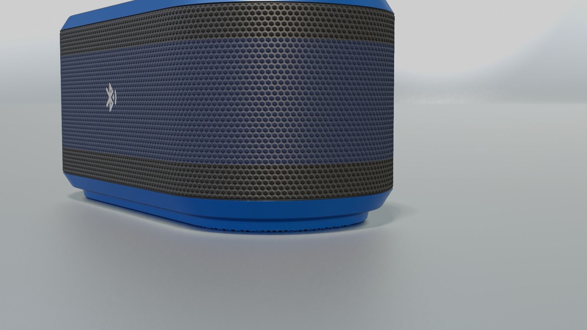 Bluetooth Speaker Low-poly 3D model_6