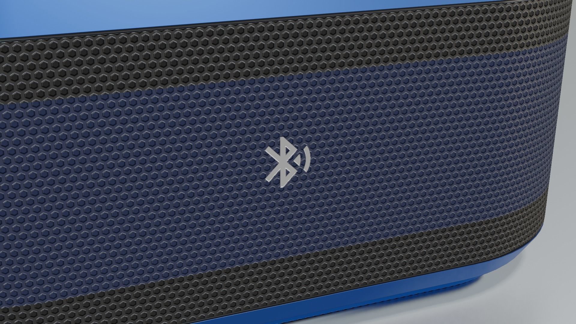 Bluetooth Speaker Low-poly 3D model_4