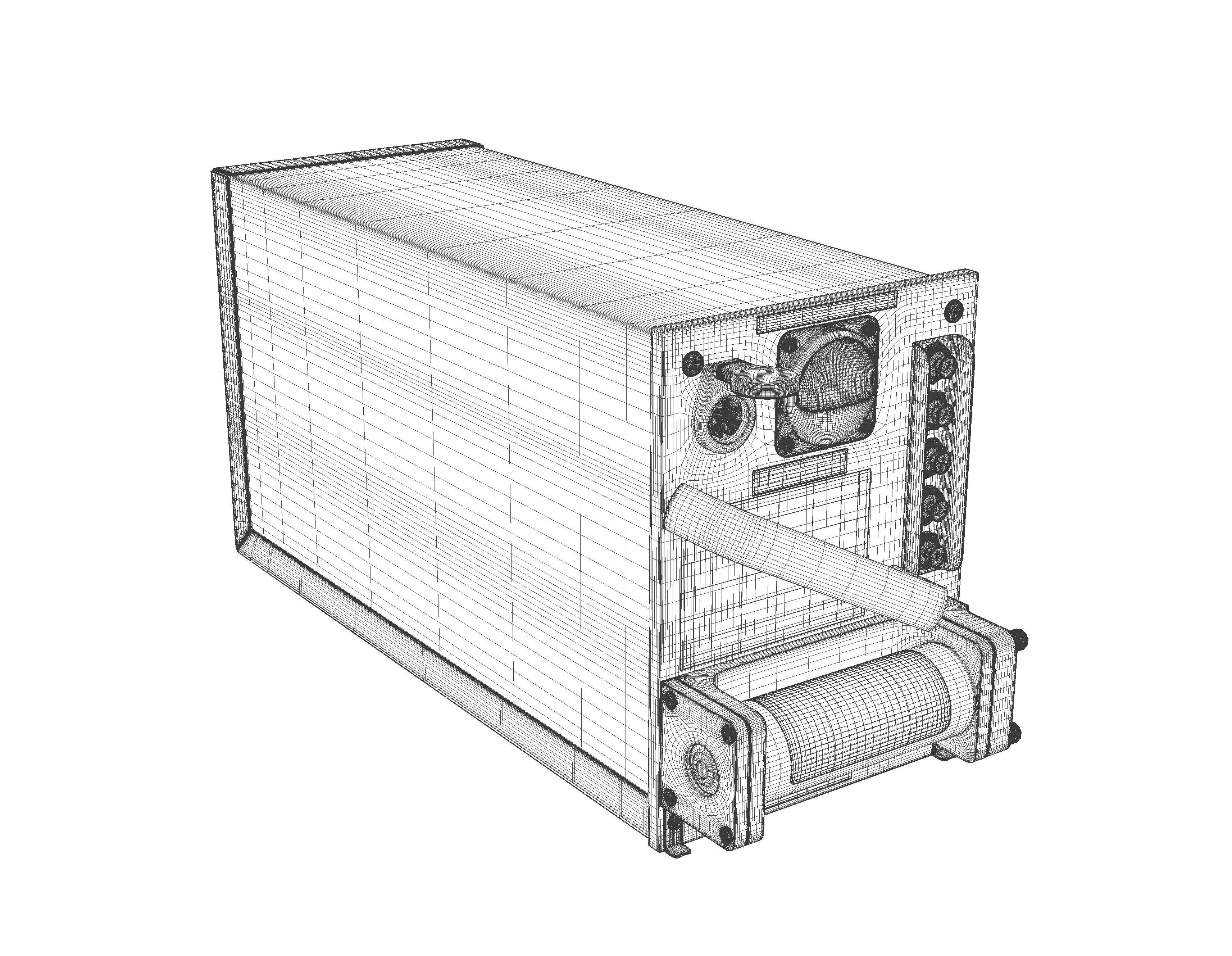 Flight Voice Record Box 3D model_10