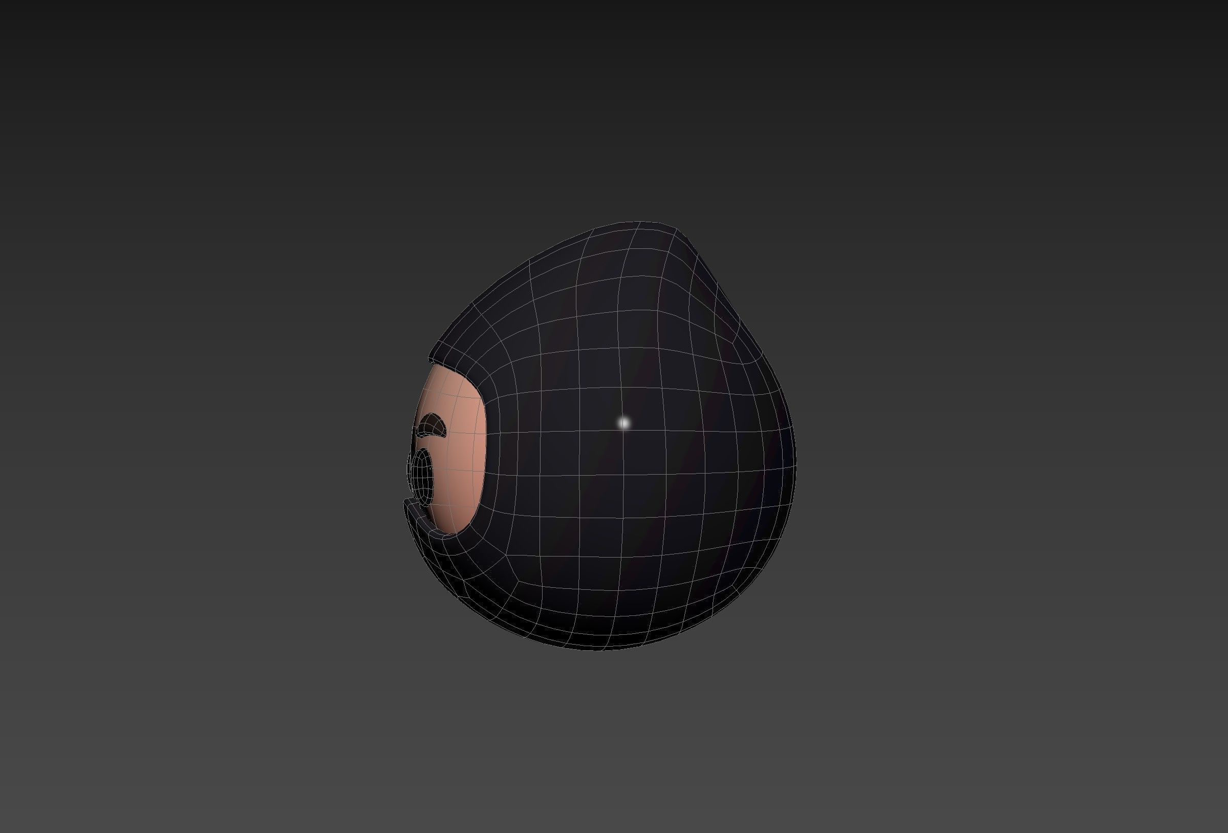 Prop297 Ninja Head 3D model_22