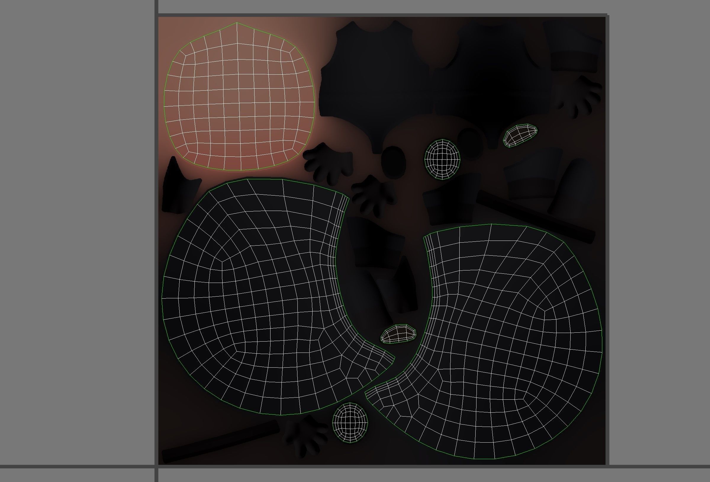 Prop297 Ninja Head 3D model_26