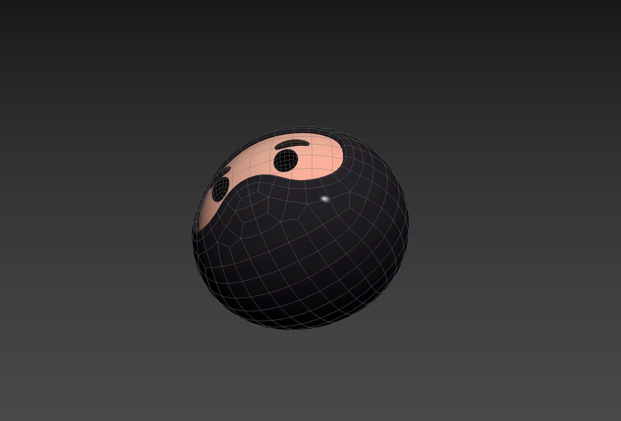 Prop297 Ninja Head 3D model_23