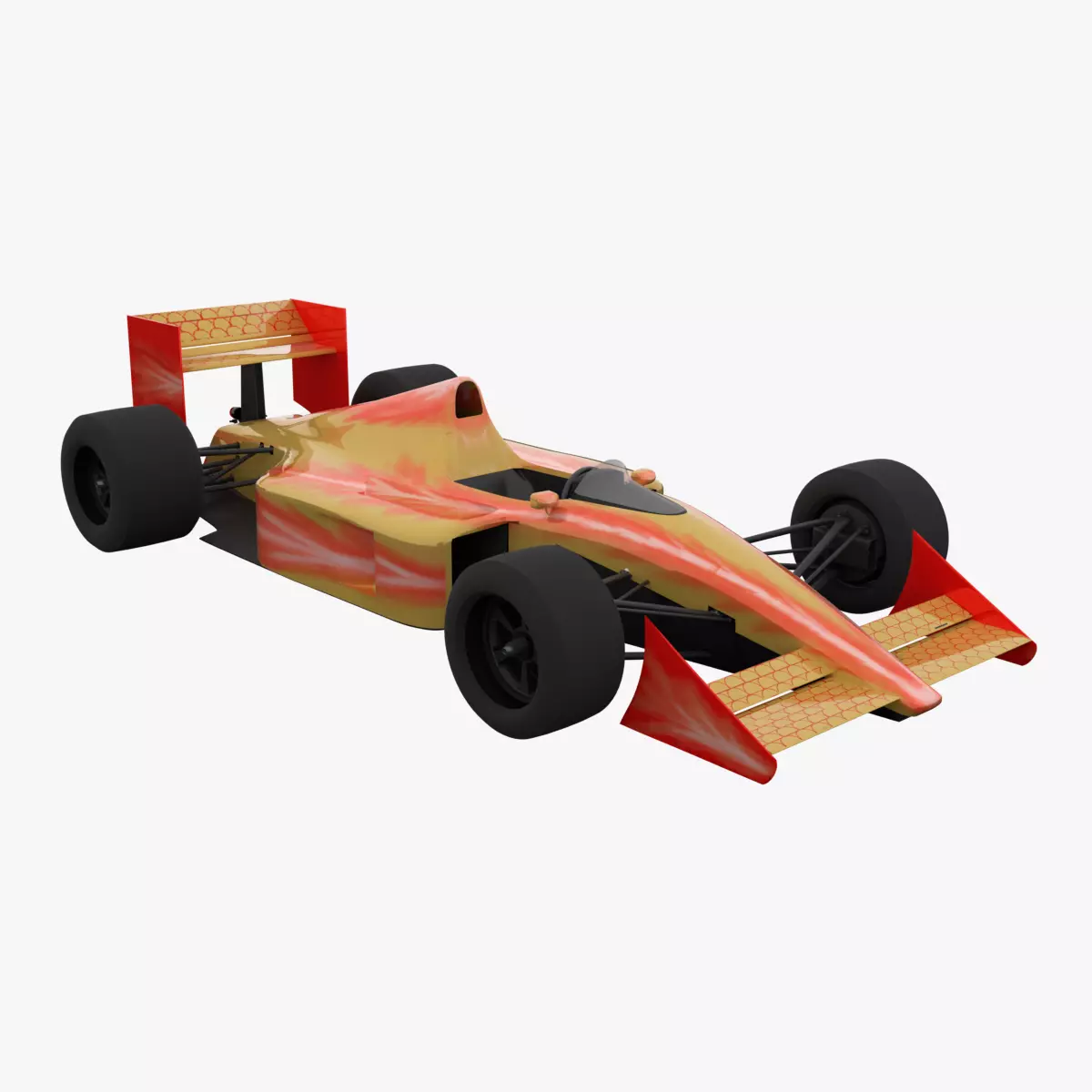1988 F1 Car - 3D Printable Model Included 3D model_0