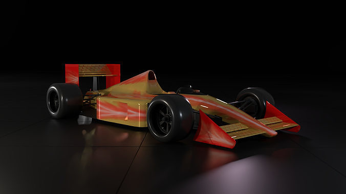 1988 F1 Car - 3D Printable Model Included