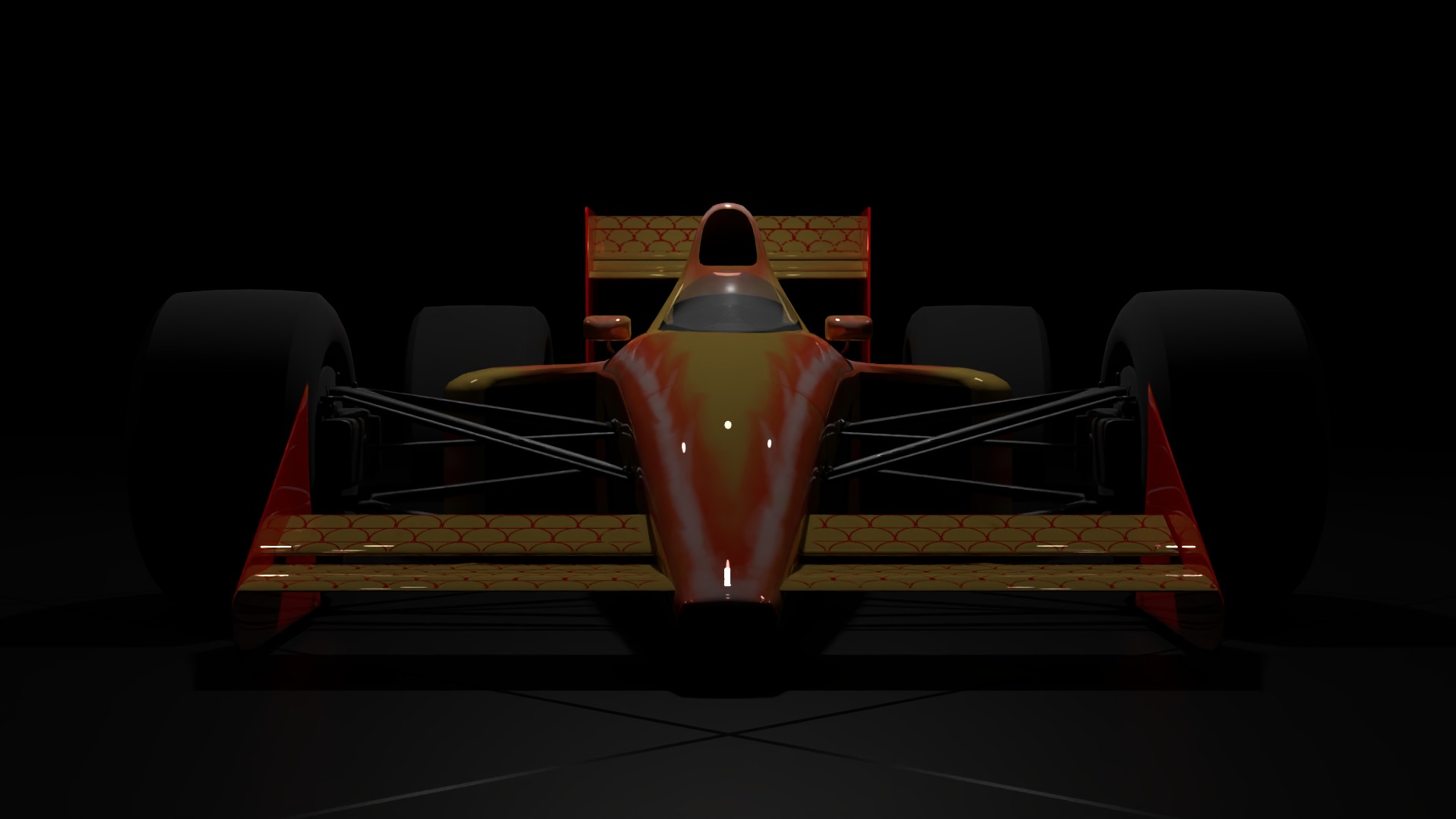 1988 F1 Car - 3D Printable Model Included 3D model_10