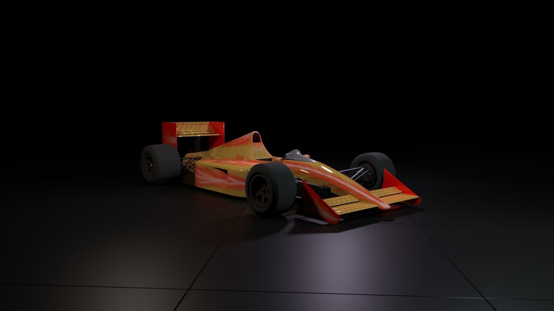 1988 F1 Car - 3D Printable Model Included 3D model_5